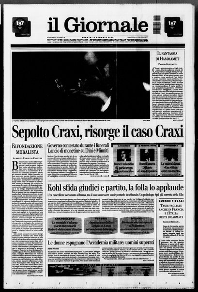 Il giornale : quotidiano del mattino